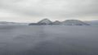 洞爺湖沿岸の温泉街