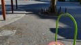 六本木の都心にある小さな公園