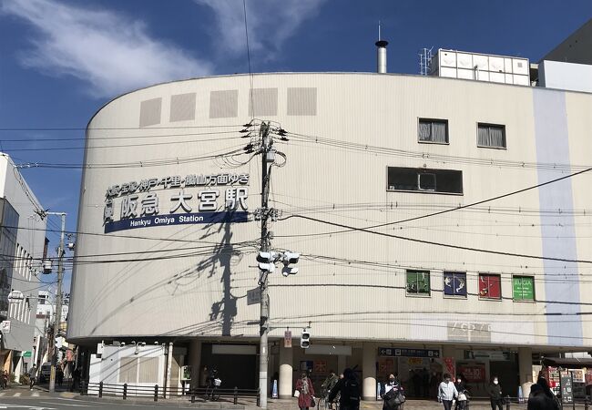 昭和38年阪急が河原町まで延伸される迄は終着駅