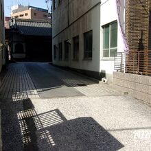 入り口の様子です。