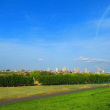 すぐ裏は都県境の荒川