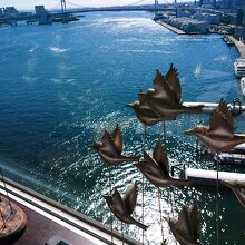 オリエンタルスイートからの橋の眺め