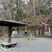 修善寺温泉の裏山にある