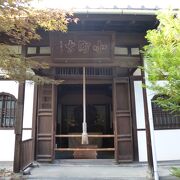 小野小町ゆかりのお寺です