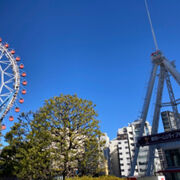 東京ドームシティの遊園地エリア