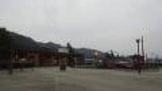 鬼怒川温泉駅 転車台広場