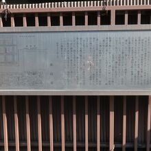 中京郵便局の説明版