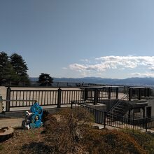 展望デッキは立入禁止になっていました。