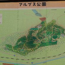 園内案内図です。