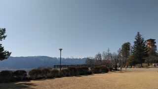 山と自然博物館に絶景展望室があります。