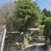 倉渕にある小栗上野介の寺