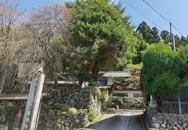 倉渕にある小栗上野介の寺