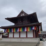 四天王寺の中心伽藍内