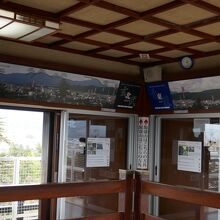 天守に展示室