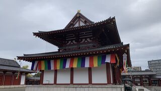 四天王寺の中心伽藍内