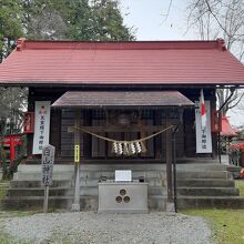 白山神社も県指定有形文化財。