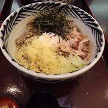 冷やし温玉そば