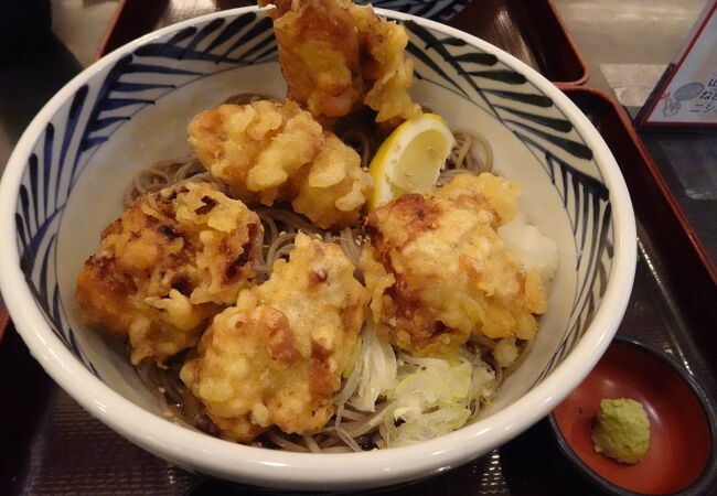 コスパの良い蕎麦店 （おらが蕎麦 町屋サンポップ店） 