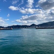 港の様子です。