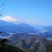 天狗岩からの富士山