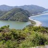 貝池、ナマコ池、長目の浜が一望