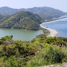 長目の浜展望所