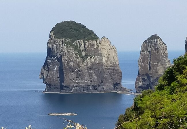 前の平展望所