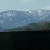 3月の終わりに見た氷ノ山はまだ雪が残っていました。