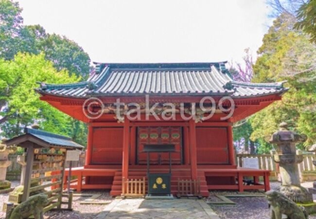 重要文化財の神社です。