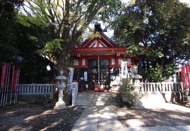 狭い境内ですが見所ある神社