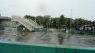 ミニＳＬまで走る、相当大きな交通公園