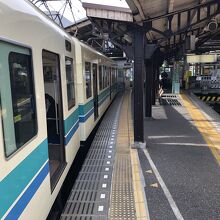 往路の出町柳→貴船口駅は800系列車でした。