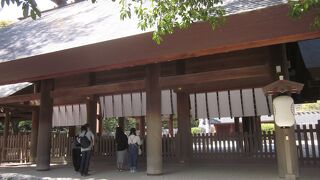 地元でも人気の神宮