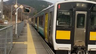 福島県区間は本数少なくなる