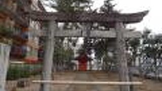 西大寺の南側にありました。