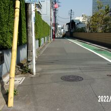 坂上からの景観です。