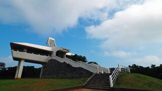 伊良部大橋を鑑賞できる絶景スポット：牧山展望台