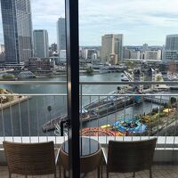 バルコニーから