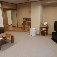 最上階スイートのリビングルーム