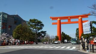 久しぶりの赤鳥居