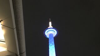 ライトアップが綺麗です