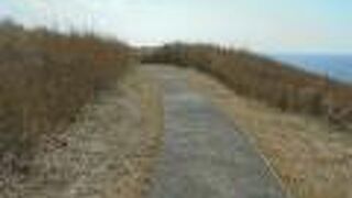 断崖絶壁の入江は迫力あり