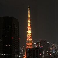 部屋からの東京タワー