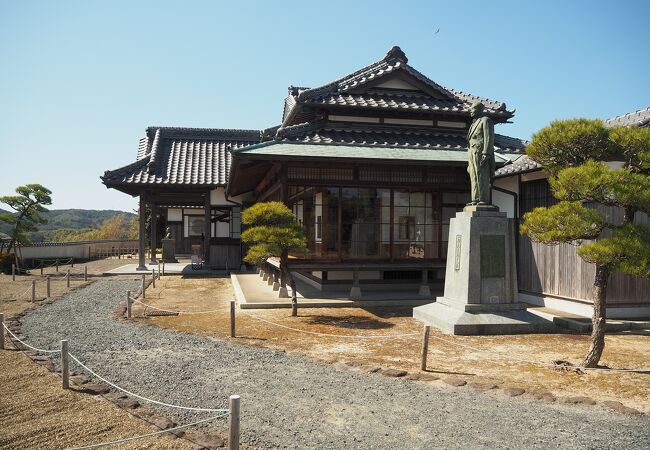 杵築のお屋敷では一番の絶景です。