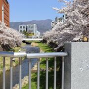 縄手通りの南を流れる川