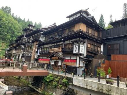 銀山温泉　旅館　永澤平八 写真