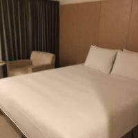 小綺麗な空間に大きなベッド。