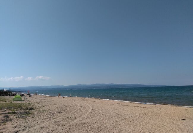 無料の海水浴場