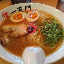 チャーシュー味玉も美味