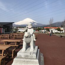 金太郎と富士山